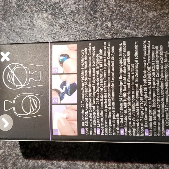 NWT imPress press on Pedicure TOES - Picture 4 of 4